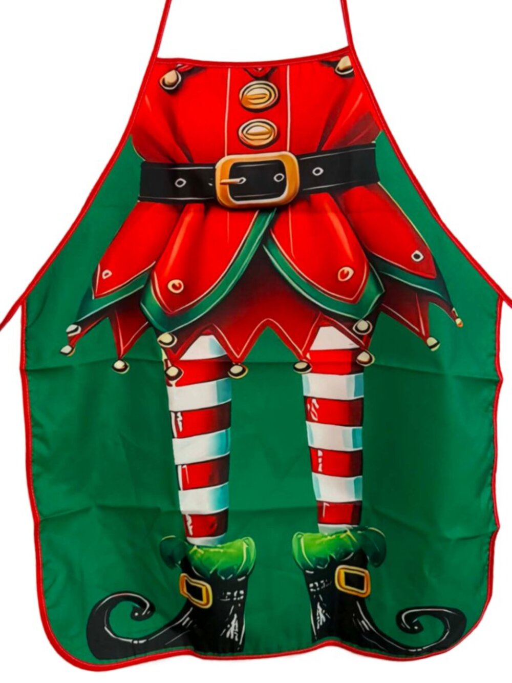 Christmas Elf Apron Kitchen Holiday Baking Crafting Gardening NWT (Style #3)